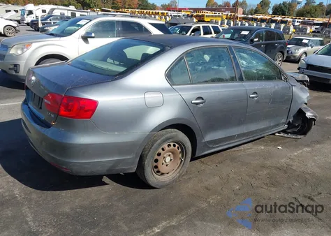 2012 Volkswagen Jetta 2.5L Se из США, поврежденный, VIN 3VWDP7AJ0CM050358